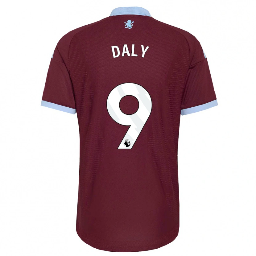 Danxen Herren Rachel Daly #9 Kornblumenblau Burgund Heimtrikot Trikot 2026/27 T-Shirt