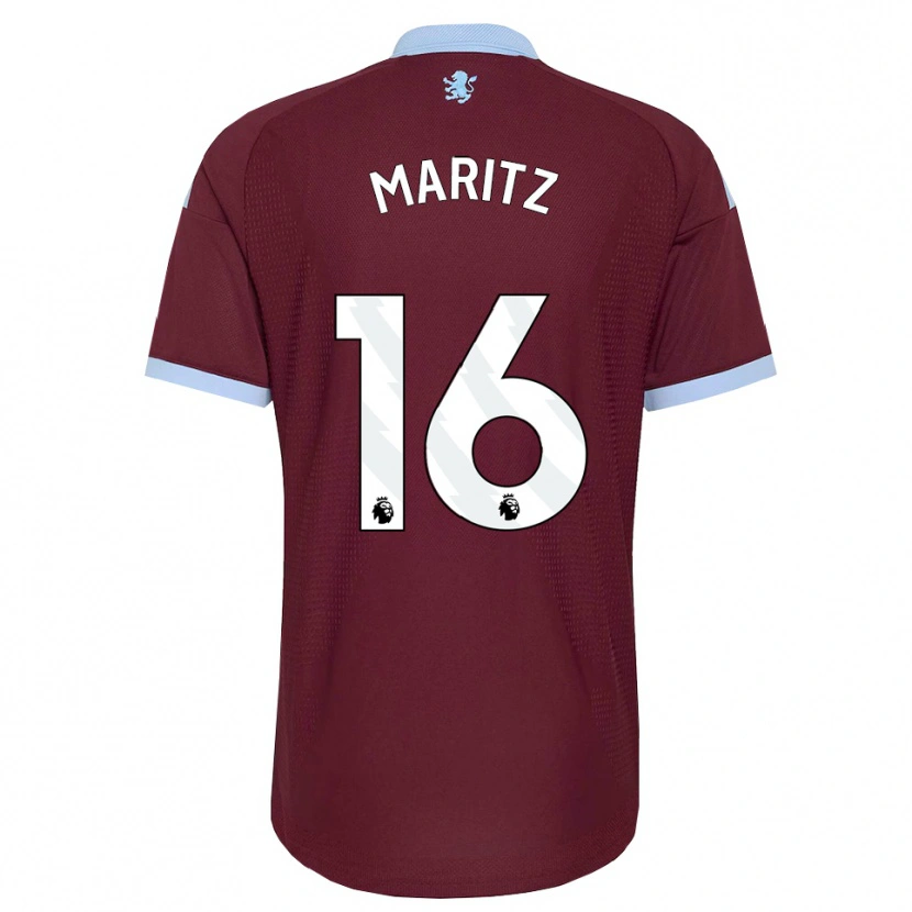 Danxen Herren Noelle Maritz #16 Kornblumenblau Burgund Heimtrikot Trikot 2026/27 T-Shirt