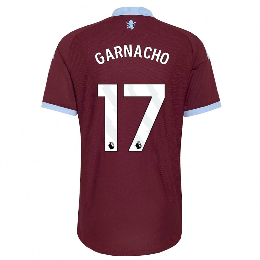 Danxen Herren Alejandro Garnacho #17 Kornblumenblau Burgund Heimtrikot Trikot 2026/27 T-Shirt