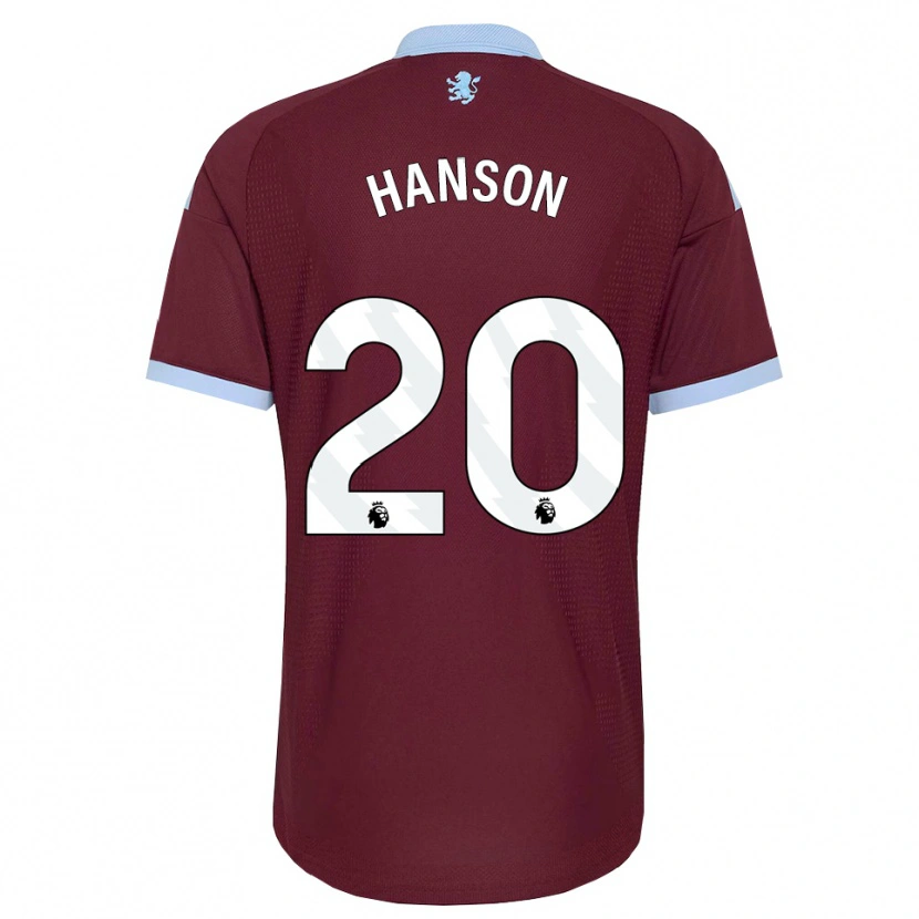 Danxen Herren Kirsty Hanson #20 Kornblumenblau Burgund Heimtrikot Trikot 2026/27 T-Shirt