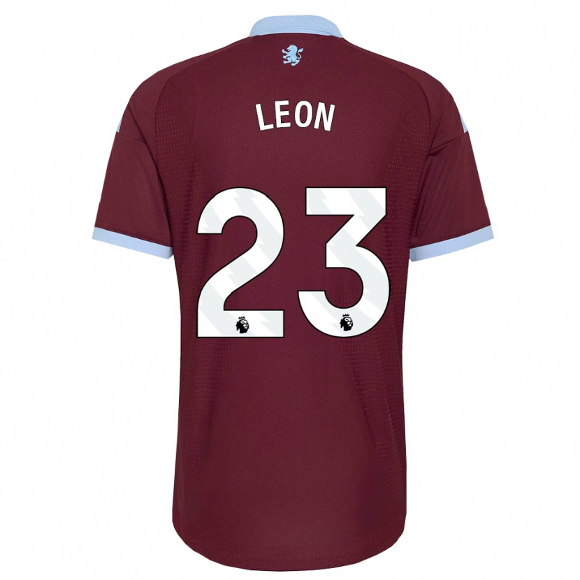 Danxen Herren Adriana Leon #23 Kornblumenblau Burgund Heimtrikot Trikot 2026/27 T-Shirt