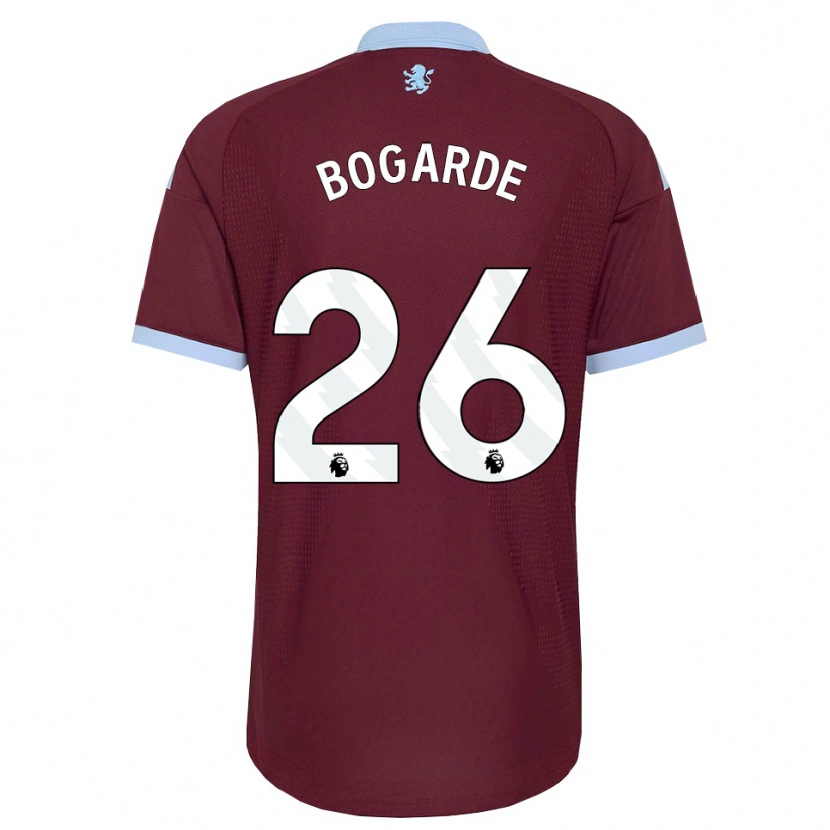 Danxen Herren Lamare Bogarde #26 Kornblumenblau Burgund Heimtrikot Trikot 2026/27 T-Shirt