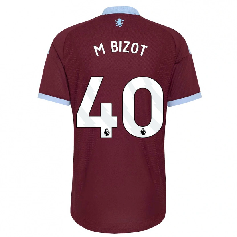 Danxen Herren Marco Bizot #40 Kornblumenblau Burgund Heimtrikot Trikot 2026/27 T-Shirt