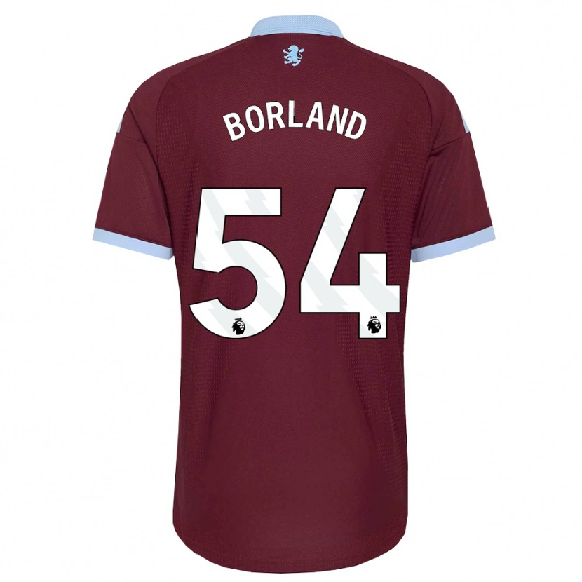 Danxen Herren Aidan Borland #54 Kornblumenblau Burgund Heimtrikot Trikot 2026/27 T-Shirt
