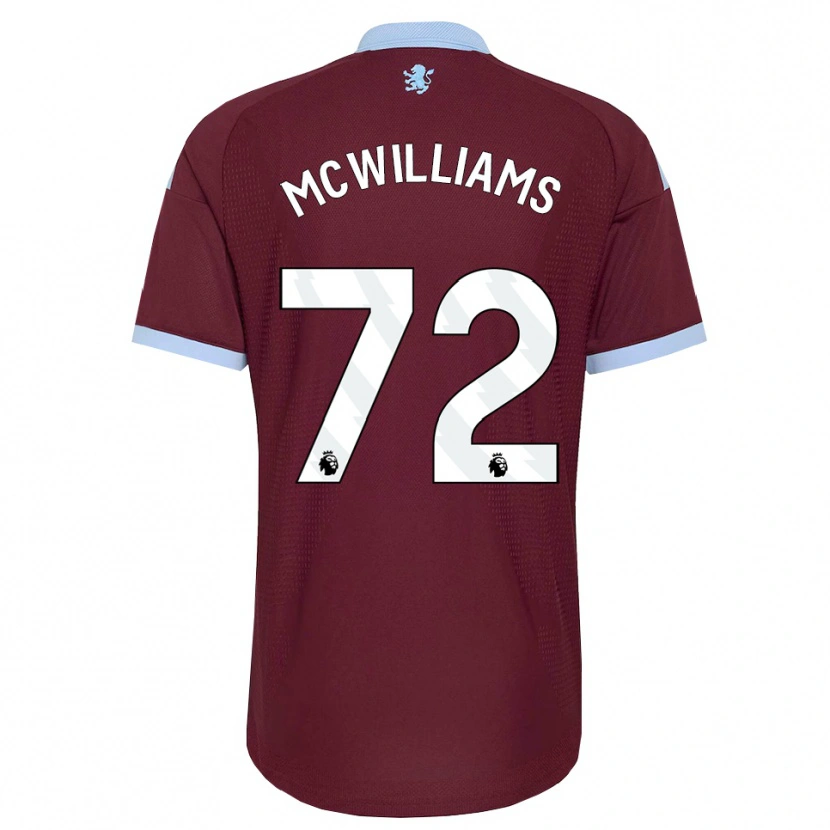 Danxen Herren Ashton Mcwilliams #72 Kornblumenblau Burgund Heimtrikot Trikot 2026/27 T-Shirt