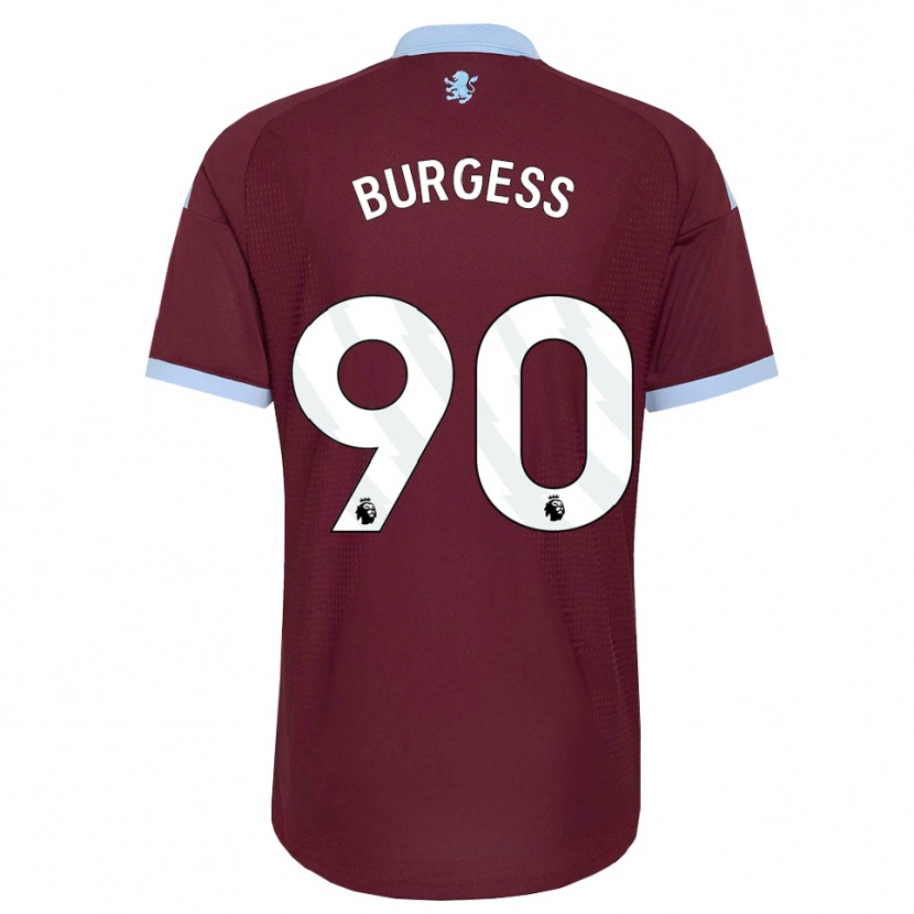 Danxen Herren Woody Burgess #90 Kornblumenblau Burgund Heimtrikot Trikot 2026/27 T-Shirt