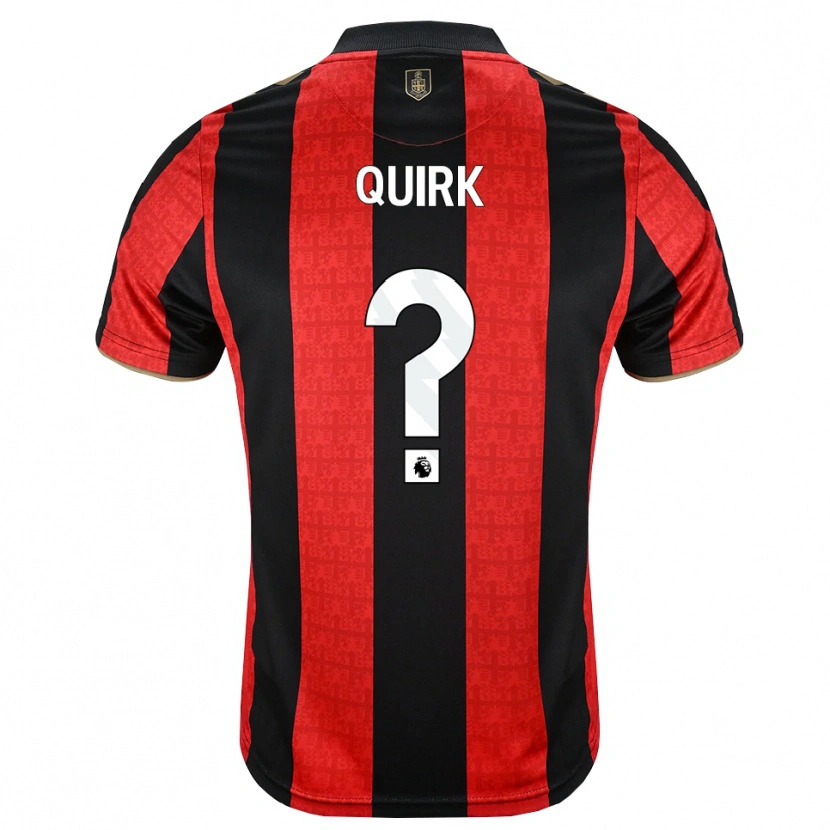 Danxen Herren Sophie Quirk #0 Goldgelb Rot Schwarz Heimtrikot Trikot 2026/27 T-Shirt