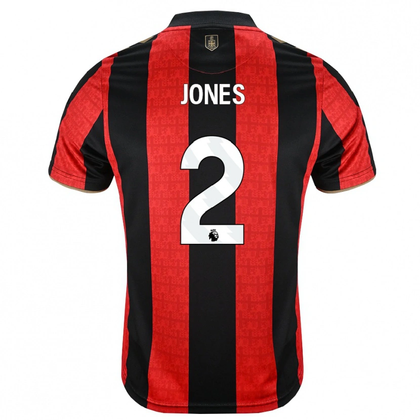Danxen Herren Abby Jones #2 Goldgelb Rot Schwarz Heimtrikot Trikot 2026/27 T-Shirt