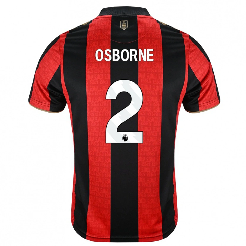Danxen Herren Charlie Osborne #2 Goldgelb Rot Schwarz Heimtrikot Trikot 2026/27 T-Shirt