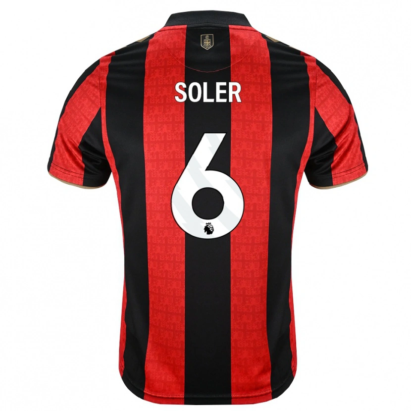 Danxen Herren Julio Soler #6 Goldgelb Rot Schwarz Heimtrikot Trikot 2026/27 T-Shirt
