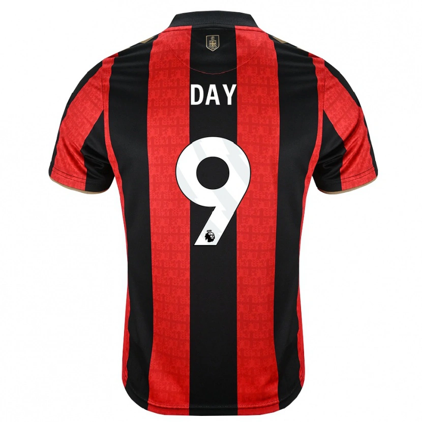 Danxen Herren Jonny Day #9 Goldgelb Rot Schwarz Heimtrikot Trikot 2026/27 T-Shirt