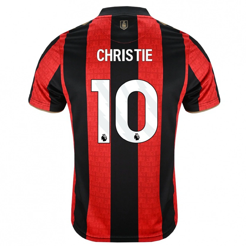 Danxen Herren Ryan Christie #10 Goldgelb Rot Schwarz Heimtrikot Trikot 2026/27 T-Shirt