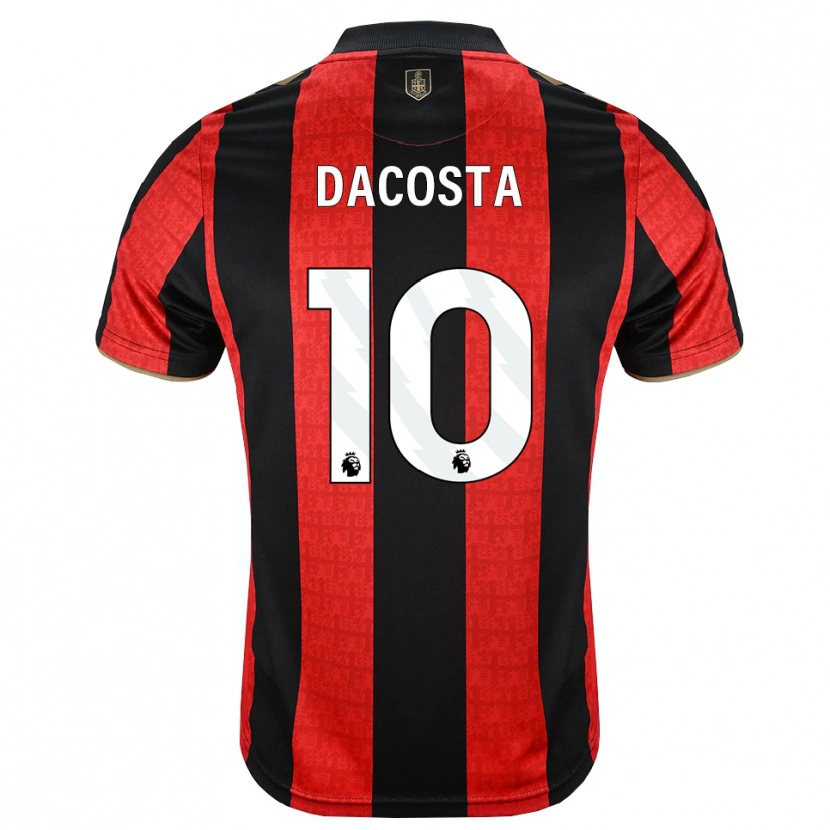 Danxen Herren Michael Dacosta #10 Goldgelb Rot Schwarz Heimtrikot Trikot 2026/27 T-Shirt