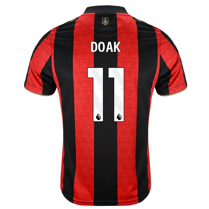 Danxen Herren Ben Gannon-Doak #11 Goldgelb Rot Schwarz Heimtrikot Trikot 2026/27 T-Shirt