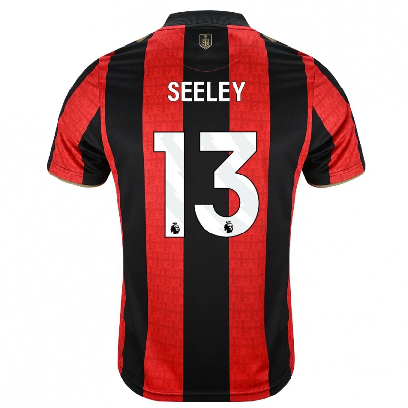 Danxen Herren Will Seeley #13 Goldgelb Rot Schwarz Heimtrikot Trikot 2026/27 T-Shirt