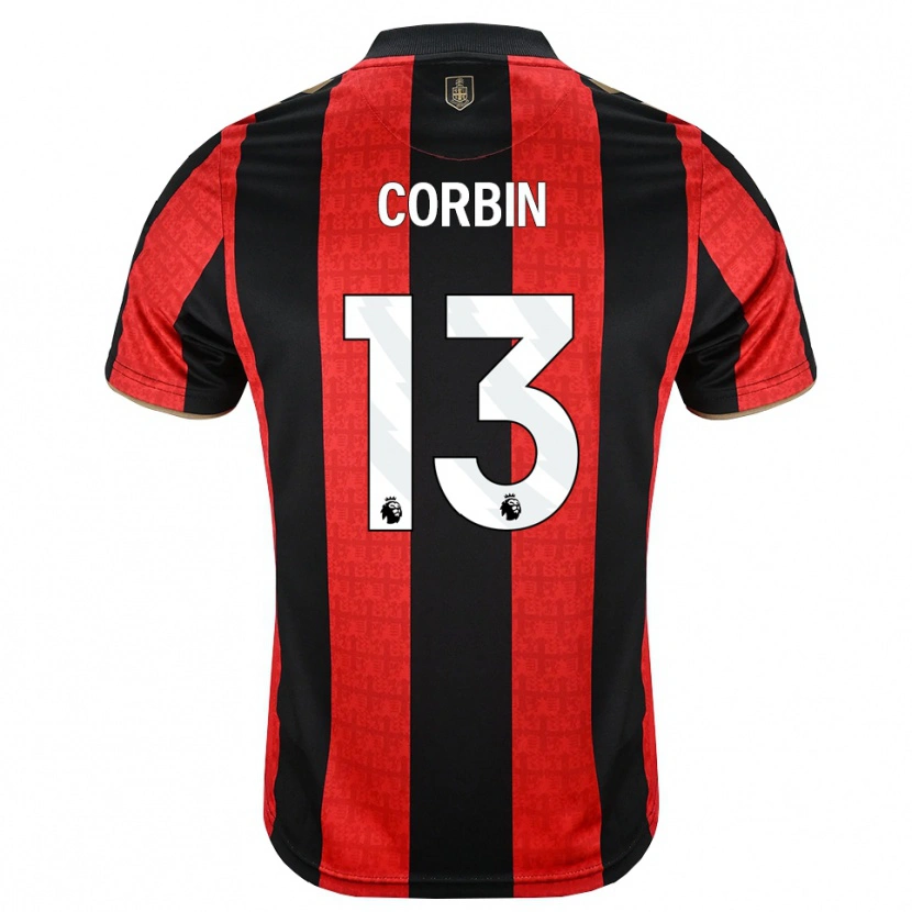 Danxen Herren Helen Corbin #13 Goldgelb Rot Schwarz Heimtrikot Trikot 2026/27 T-Shirt