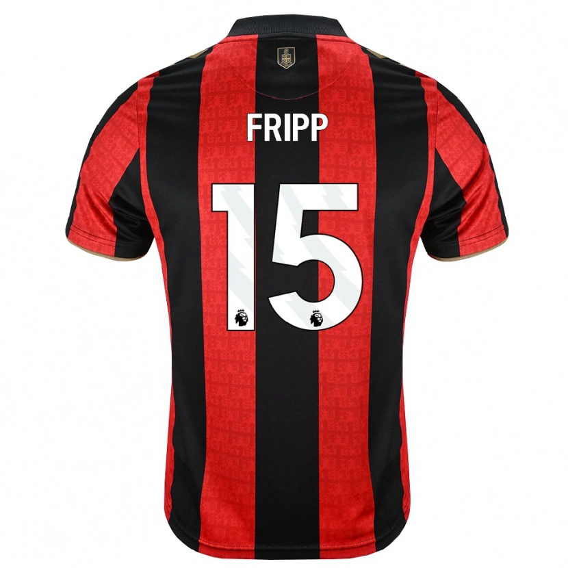 Danxen Herren Kelly Fripp #15 Goldgelb Rot Schwarz Heimtrikot Trikot 2026/27 T-Shirt