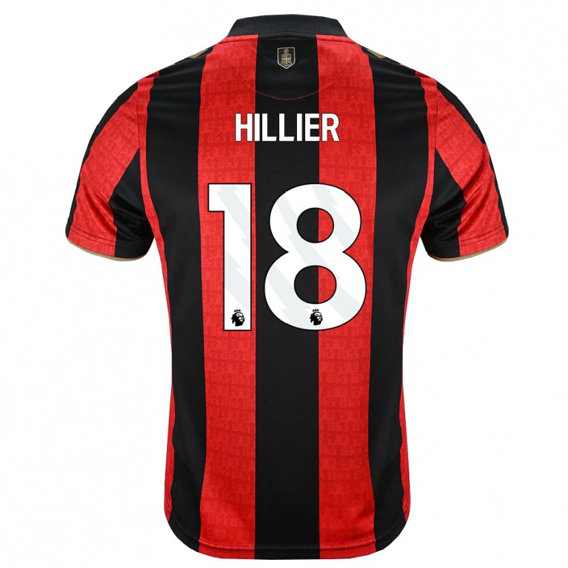 Danxen Herren Gemma Hillier #18 Goldgelb Rot Schwarz Heimtrikot Trikot 2026/27 T-Shirt