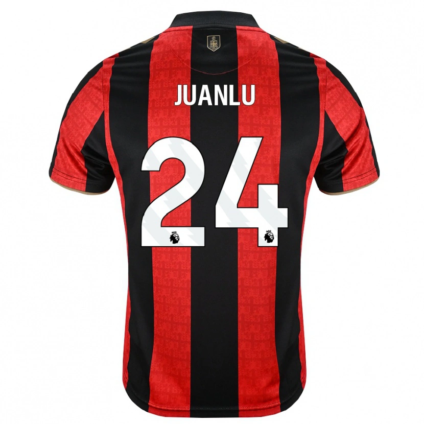 Danxen Herren Juanlu Sánchez #24 Goldgelb Rot Schwarz Heimtrikot Trikot 2026/27 T-Shirt