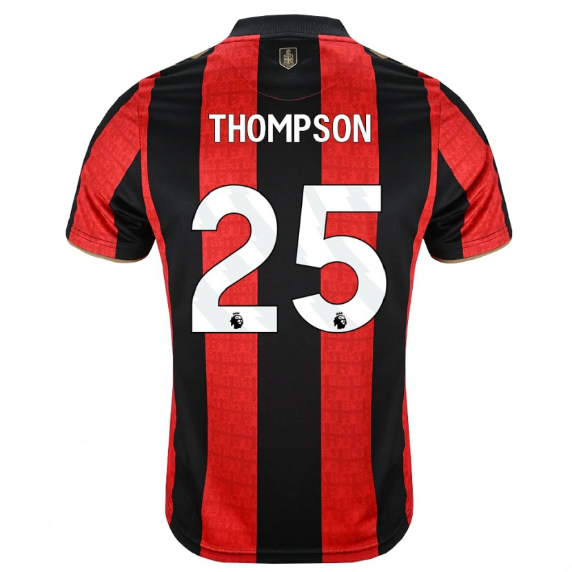 Danxen Herren Kenni Thompson #25 Goldgelb Rot Schwarz Heimtrikot Trikot 2026/27 T-Shirt