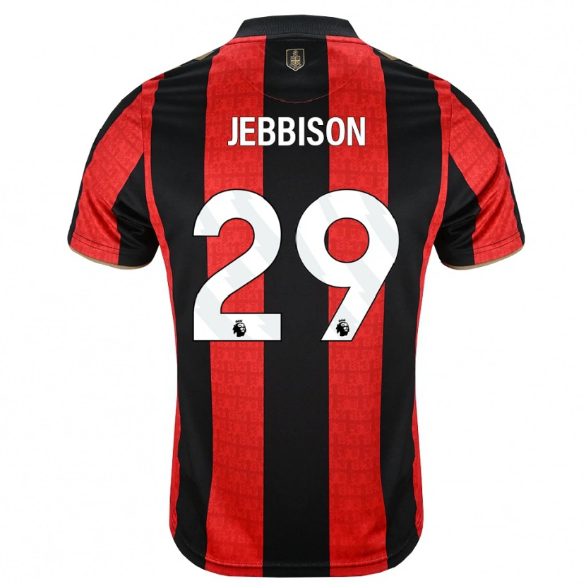 Danxen Herren Daniel Jebbison #29 Goldgelb Rot Schwarz Heimtrikot Trikot 2026/27 T-Shirt