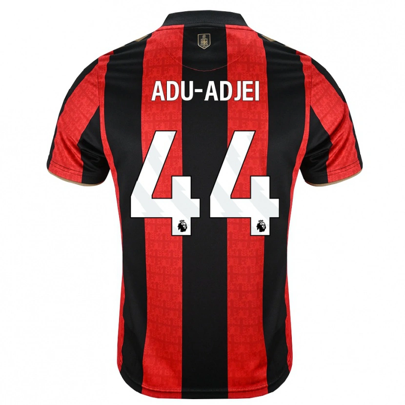 Danxen Herren Daniel Adu-Adjei #44 Goldgelb Rot Schwarz Heimtrikot Trikot 2026/27 T-Shirt