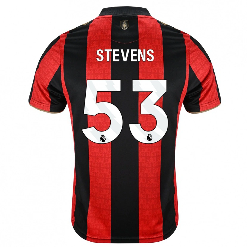 Danxen Herren Charlie Stevens #53 Goldgelb Rot Schwarz Heimtrikot Trikot 2026/27 T-Shirt