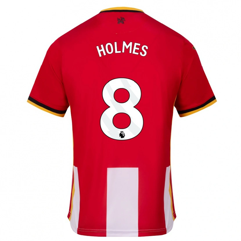 Danxen Herren Mollie Holmes #8 Gelb Schwarz Rot Heimtrikot Trikot 2026/27 T-Shirt