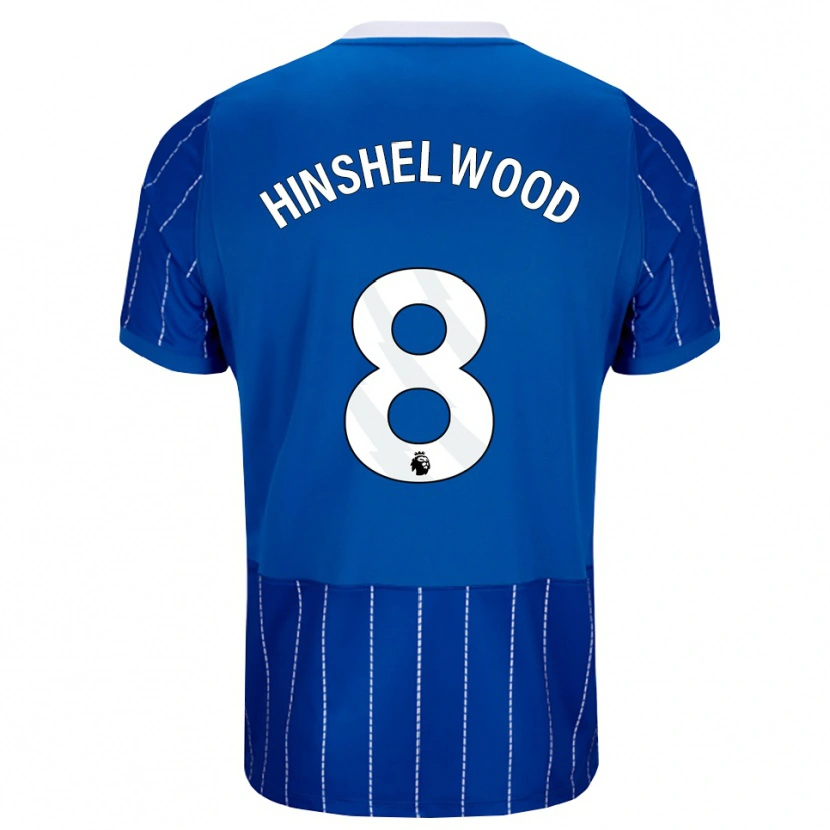 Danxen Herren Jack Hinshelwood #8 Mittelblau Weiß Heimtrikot Trikot 2026/27 T-Shirt
