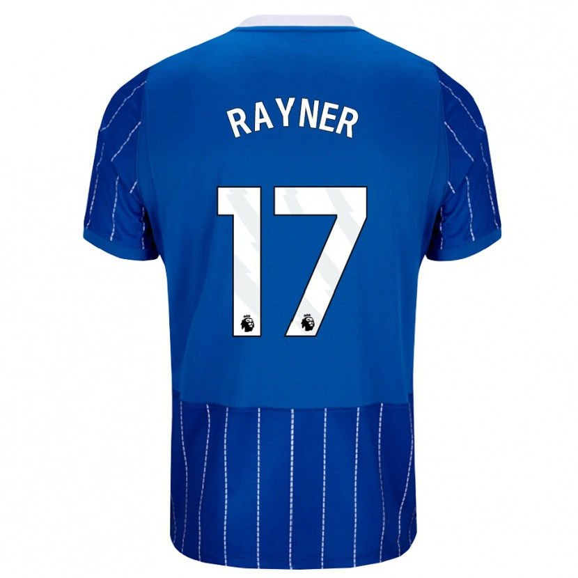 Danxen Herren Bex Rayner #17 Mittelblau Weiß Heimtrikot Trikot 2026/27 T-Shirt