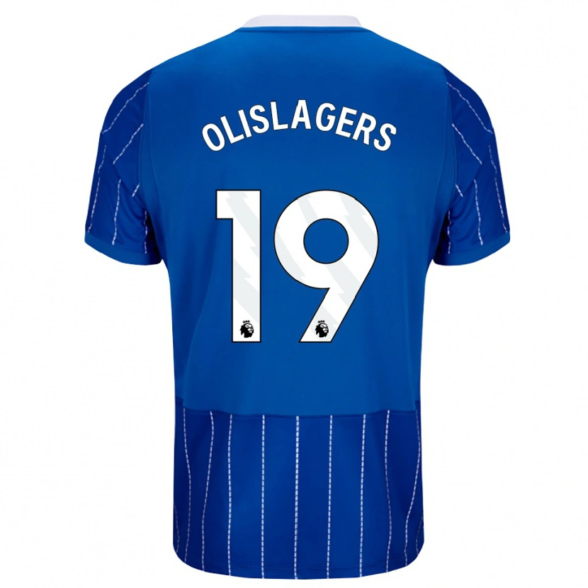 Danxen Herren Marisa Olislagers #19 Mittelblau Weiß Heimtrikot Trikot 2026/27 T-Shirt