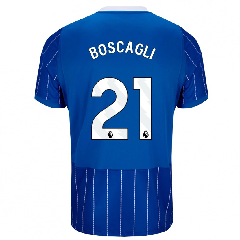Danxen Herren Olivier Boscagli #21 Mittelblau Weiß Heimtrikot Trikot 2026/27 T-Shirt