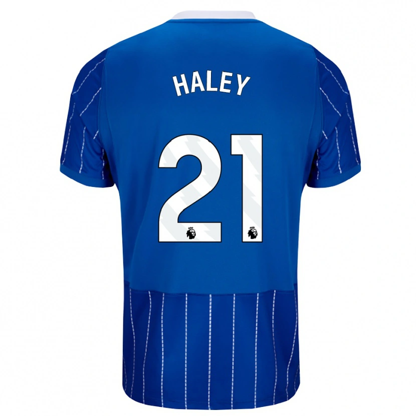Danxen Herren Madison Haley #21 Mittelblau Weiß Heimtrikot Trikot 2026/27 T-Shirt