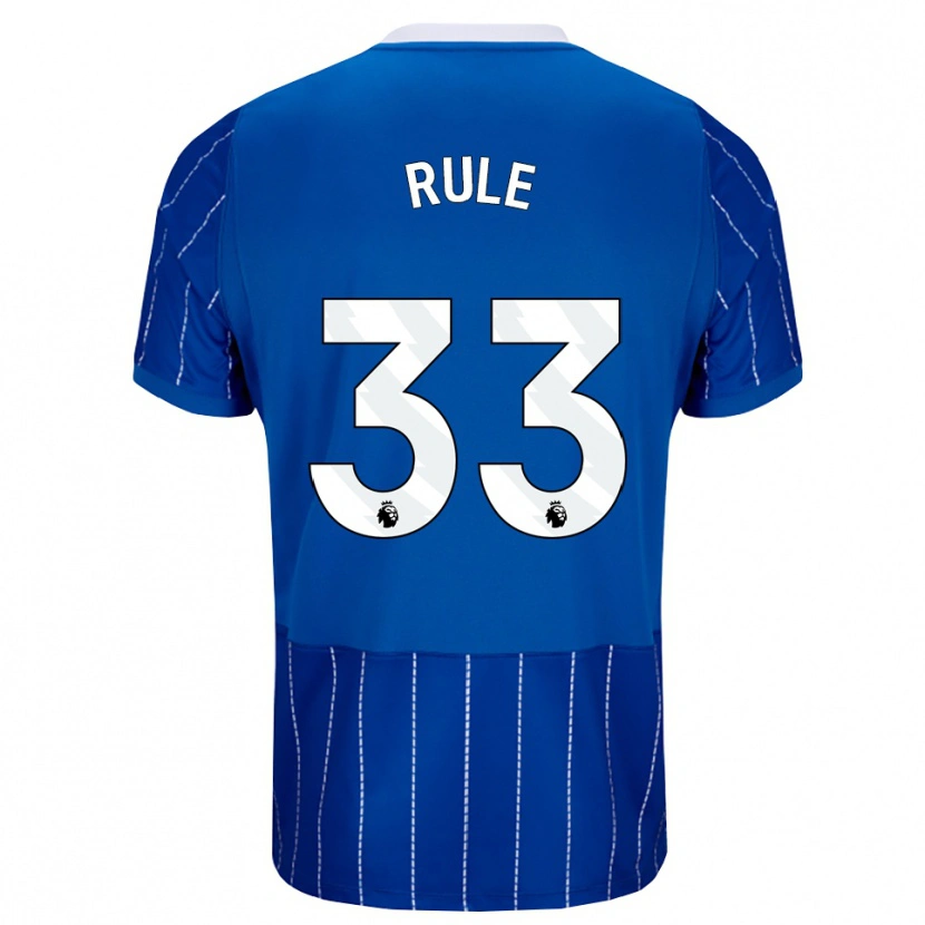 Danxen Herren Charlize Jayde Rule #33 Mittelblau Weiß Heimtrikot Trikot 2026/27 T-Shirt