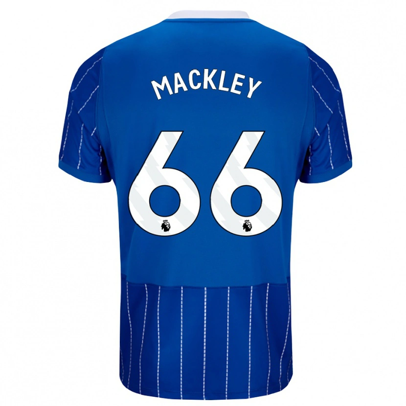 Danxen Herren Callum Mackley #66 Mittelblau Weiß Heimtrikot Trikot 2026/27 T-Shirt