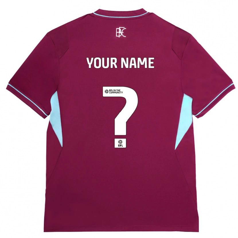 Danxen Herren Ihren Namen #0 Burgund Grün Heimtrikot Trikot 2026/27 T-Shirt