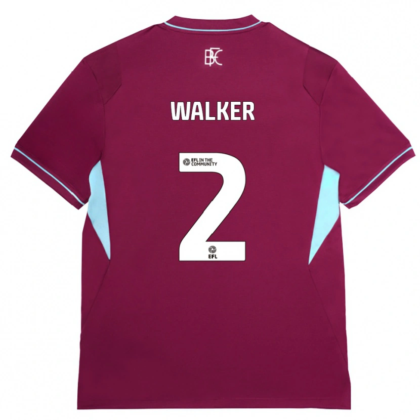 Danxen Herren Kyle Walker #2 Burgund Grün Heimtrikot Trikot 2026/27 T-Shirt