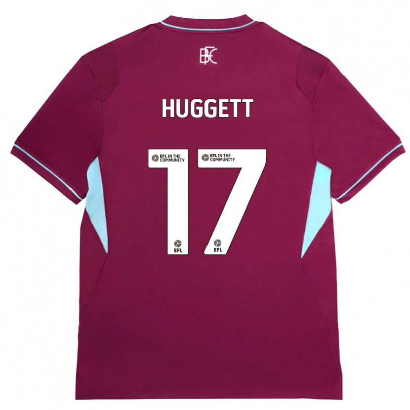 Danxen Herren Aiden Huggett #17 Burgund Grün Heimtrikot Trikot 2026/27 T-Shirt
