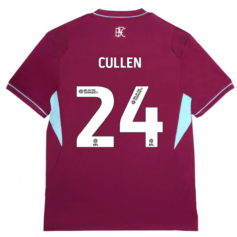 Danxen Herren Josh Cullen #24 Burgund Grün Heimtrikot Trikot 2026/27 T-Shirt