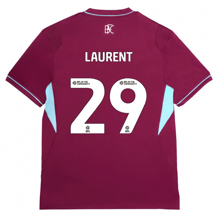 Danxen Herren Josh Laurent #29 Burgund Grün Heimtrikot Trikot 2026/27 T-Shirt