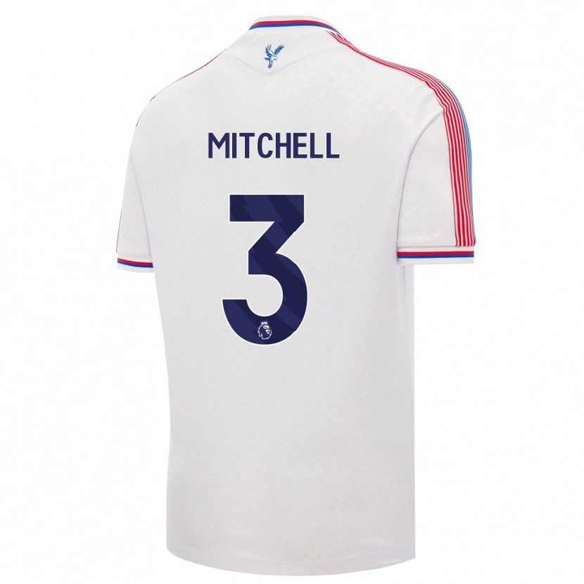Danxen Herren Tyrick Mitchell #3 Weiß Rot Blau Heimtrikot Trikot 2026/27 T-Shirt