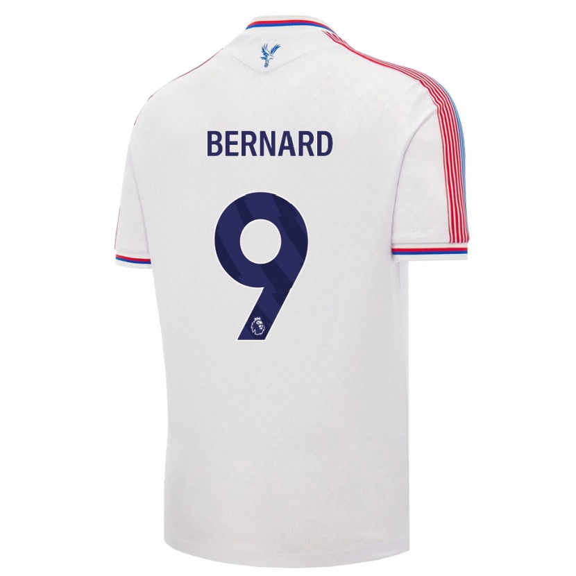 Danxen Herren Mylo Bernard #9 Weiß Rot Blau Heimtrikot Trikot 2026/27 T-Shirt