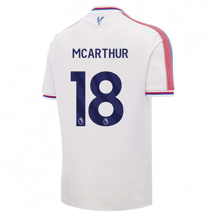 Danxen Herren James Mcarthur #18 Weiß Rot Blau Heimtrikot Trikot 2026/27 T-Shirt