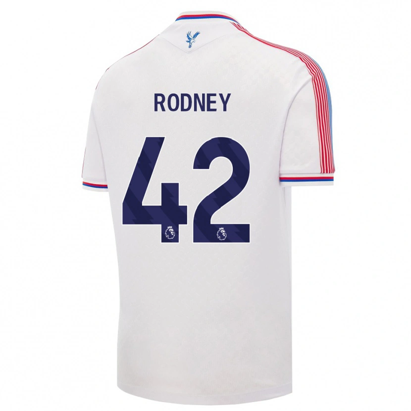 Danxen Herren Kaden Rodney #42 Weiß Rot Blau Heimtrikot Trikot 2026/27 T-Shirt