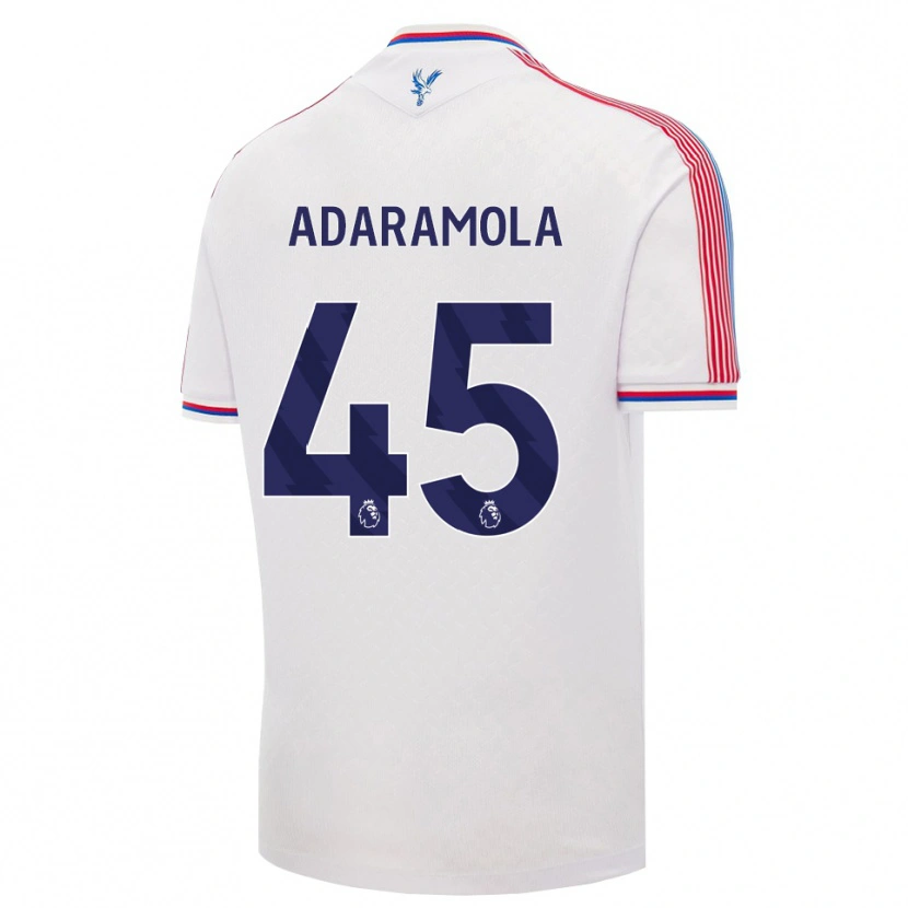 Danxen Herren Tayo Adaramola #45 Weiß Rot Blau Heimtrikot Trikot 2026/27 T-Shirt