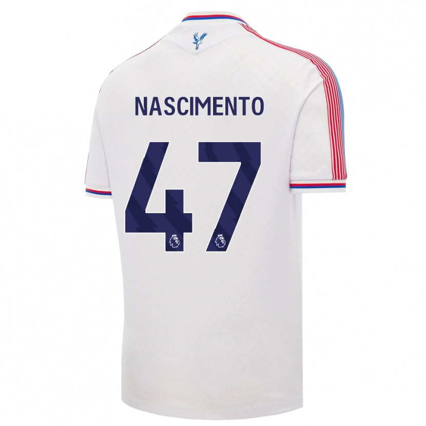 Danxen Herren Adler Nascimento #47 Weiß Rot Blau Heimtrikot Trikot 2026/27 T-Shirt