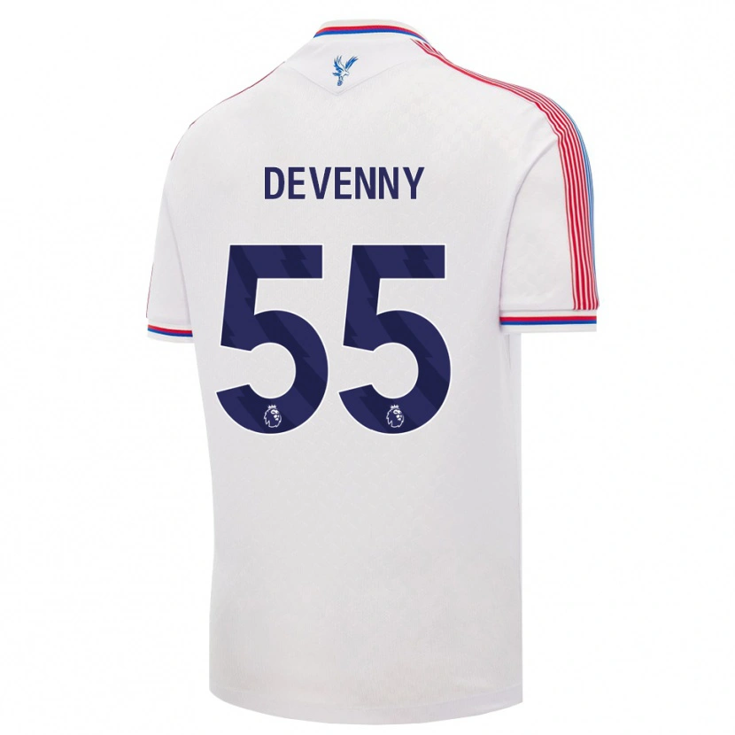Danxen Herren Justin Devenny #55 Weiß Rot Blau Heimtrikot Trikot 2026/27 T-Shirt