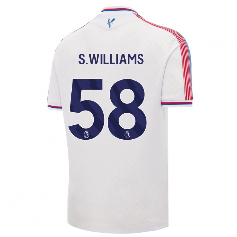 Danxen Herren Seb Williams #58 Weiß Rot Blau Heimtrikot Trikot 2026/27 T-Shirt