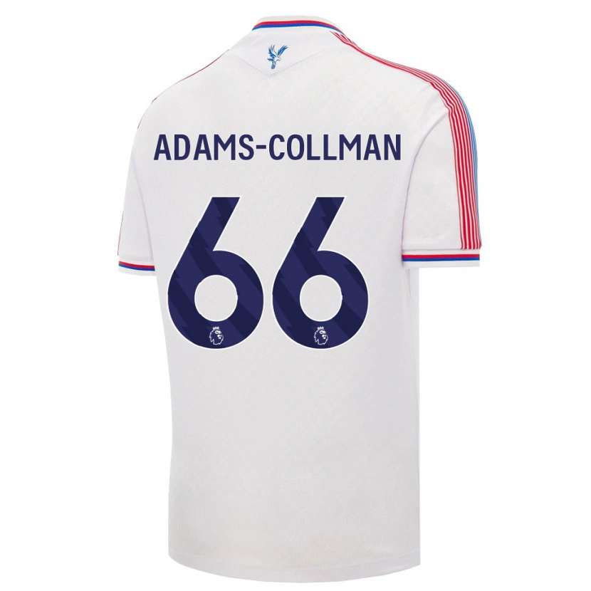 Danxen Herren Kai-Reece Adams-Collman #66 Weiß Rot Blau Heimtrikot Trikot 2026/27 T-Shirt