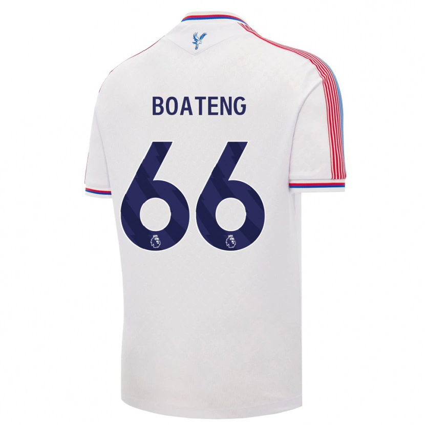 Danxen Herren David Boateng #66 Weiß Rot Blau Heimtrikot Trikot 2026/27 T-Shirt